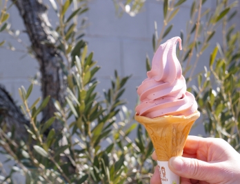 いちごソフトクリーム